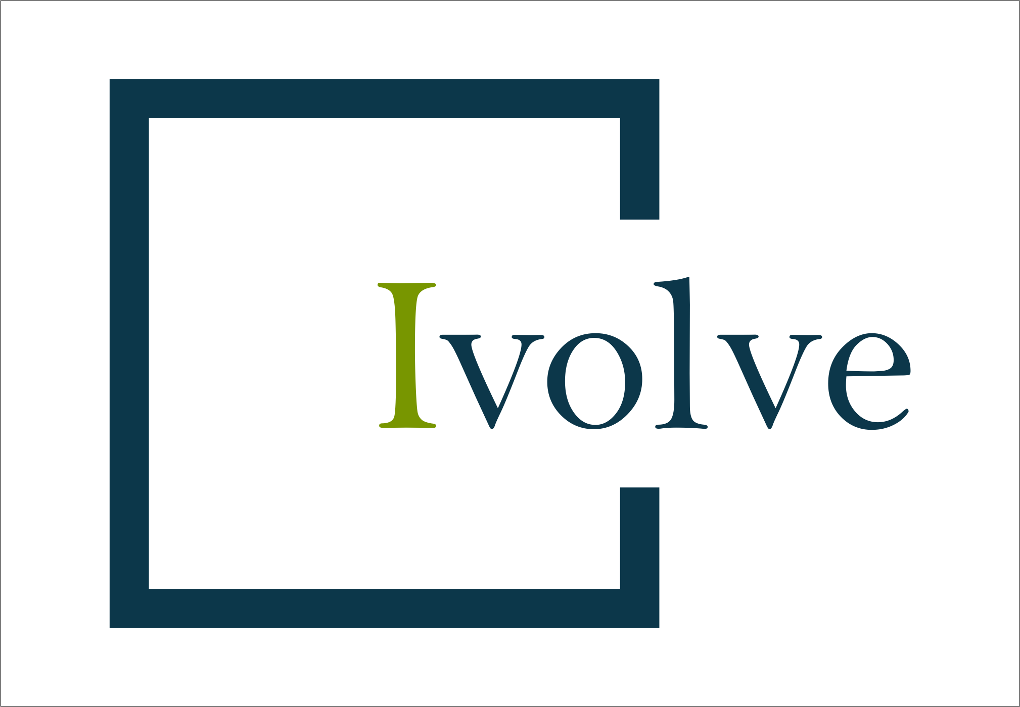 Ivolve without tag line